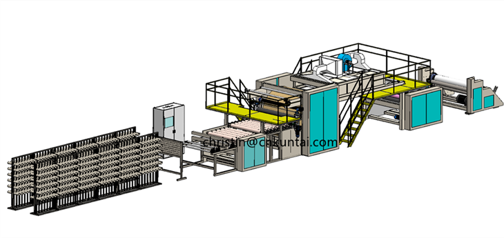 UHMW-PE UD Fabric Prepreg Machine