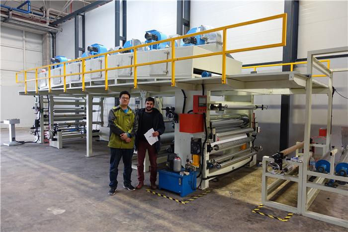 Factory Sale Artificial Leather Bronzing Machine