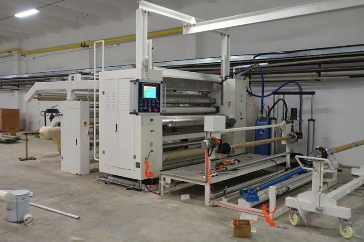 PUR Hot Melt Glue Sofa Fabric Laminating Machine